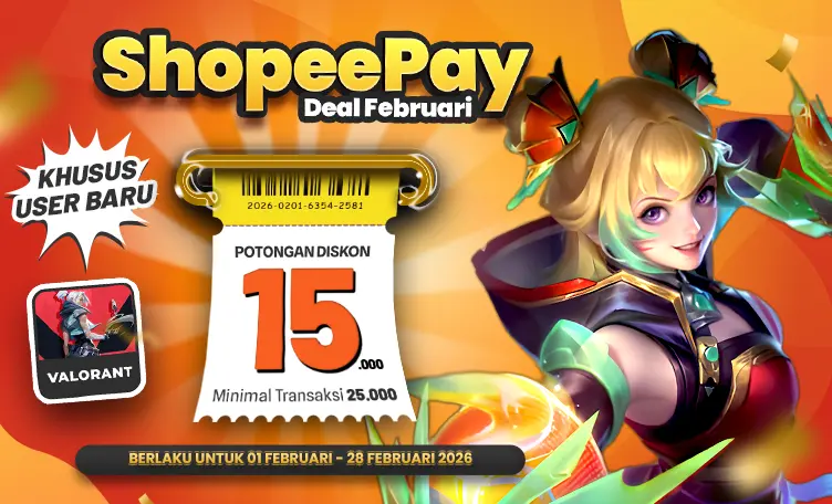 Promo ShopeePay Deal Februari 2026