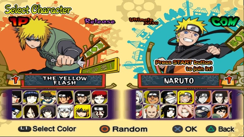 cheat naruto ultimate ninja 5 ps2
