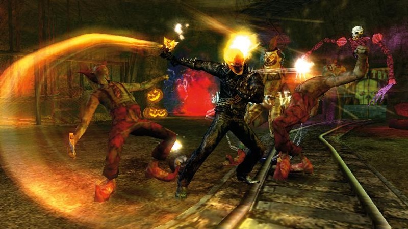 cheat ghost rider ps2​