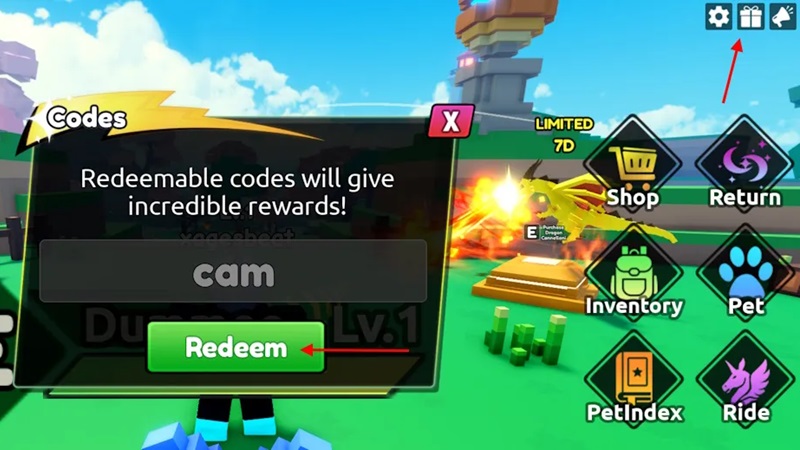 Code Catch A Monster Roblox Maret 2026