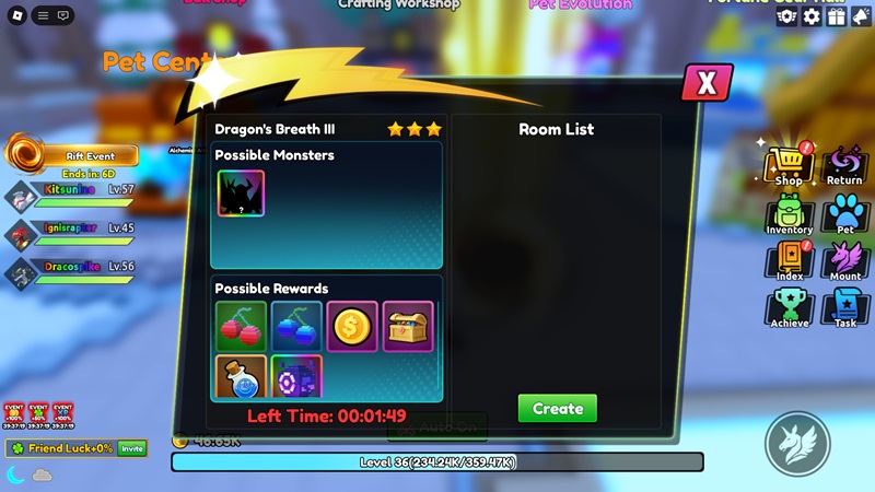 Update CAM Rift Event