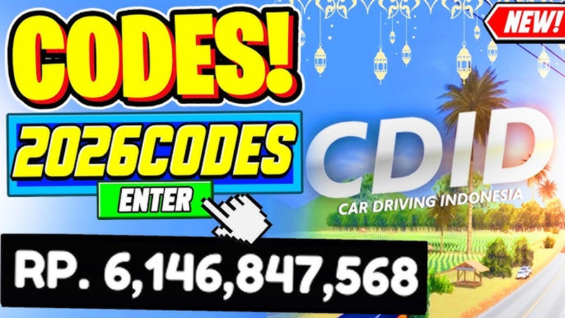 Code Car Driving Indonesia Roblox April 2026