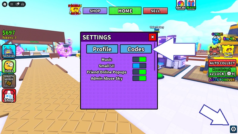 Code Unbox a Factory Roblox April 2026