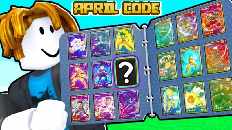 Code Anime Card Collection Roblox April 2026