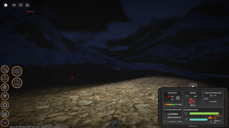cuaca K2 Climbing Simulation