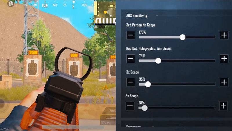 sensitivitas pubg
