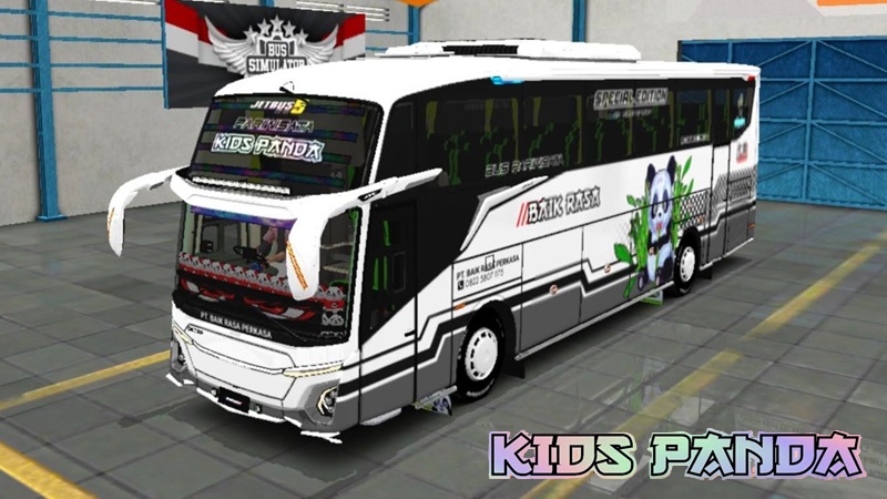livery bussid kids panda