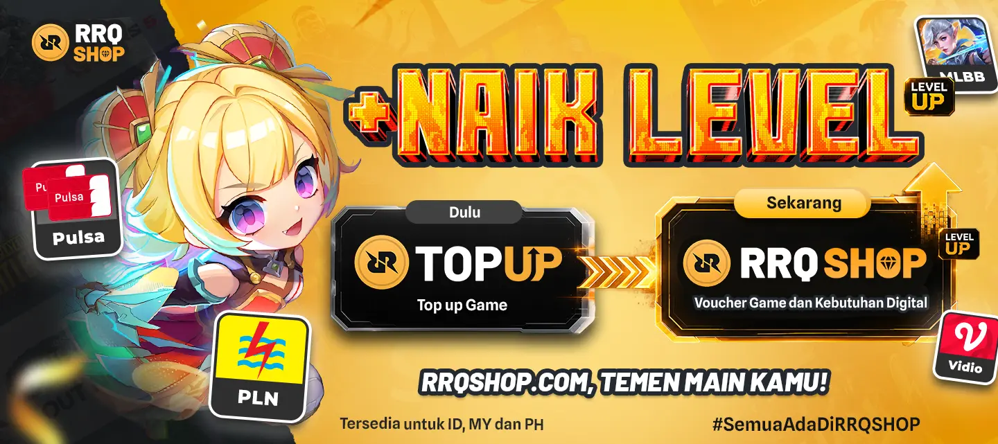 Rebranding RRQ Topup ke RRQSHOP
